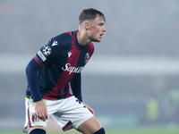 Sam Beukema of Bologna FC looks on during the UEFA Champions League 2024/25 League Phase MD4 match between Bologna FC and AS Monaco at Stadi...