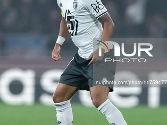 Thilo Kehrer of AS Monaco during the UEFA Champions League 2024/25 League Phase MD4 match between Bologna FC and AS Monaco at Stadio Renato...