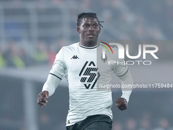 Breel Embolo of AS Monaco during the UEFA Champions League 2024/25 League Phase MD4 match between Bologna FC and AS Monaco at Stadio Renato...