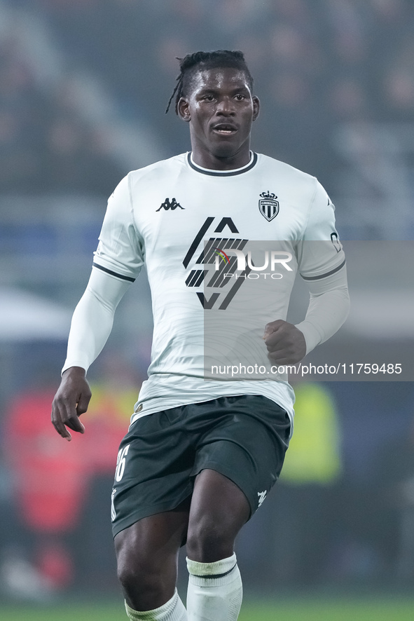 Breel Embolo of AS Monaco during the UEFA Champions League 2024/25 League Phase MD4 match between Bologna FC and AS Monaco at Stadio Renato...