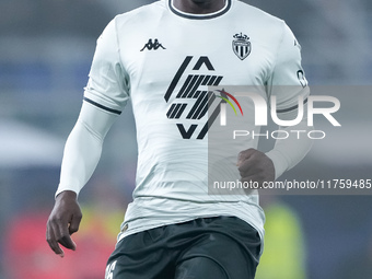 Breel Embolo of AS Monaco during the UEFA Champions League 2024/25 League Phase MD4 match between Bologna FC and AS Monaco at Stadio Renato...