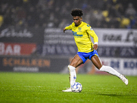 RKC defender Godfried Roemeratoe plays during the match between RKC and NEC at the Mandemakers Stadium in Waalwijk, Netherlands, on November...