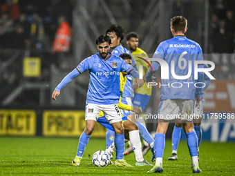 NEC midfielder Roberto Gonzalez Bayon plays during the match between RKC and NEC at the Mandemakers Stadium in Waalwijk, Netherlands, on Nov...