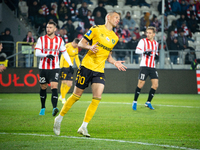 Mateusz Mak participates in the game between KS Cracovia and GKS Katowice in Krakow, Poland, on November 9, 2024. This is a PKO BP Ekstrakla...