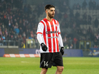 Ajdin Hasic participates in the game between KS Cracovia and GKS Katowice in Krakow, Poland, on November 9, 2024. This is a PKO BP Ekstrakla...