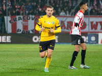 Adrian Blad participates in the game between KS Cracovia and GKS Katowice in Krakow, Poland, on November 9, 2024. This is a PKO BP Ekstrakla...