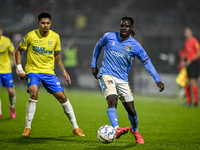 NEC defender Brayann Pereira plays during the match between RKC and NEC at the Mandemakers Stadium in Waalwijk, Netherlands, on November 9,...