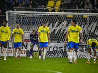 Players of RKC are disappointed after the goal of NEC during the match RKC - NEC at the Mandemakers Stadium in Waalwijk, Netherlands, on Nov...