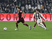 Samuele Ricci participates in the Serie A 2024-2025 match between Juventus and Torino in Turin, Italy, on November 9, 2024. (