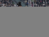 Valentino Lazaro participates in the Serie A 2024-2025 match between Juventus and Torino in Turin, Italy, on November 9, 2024. (