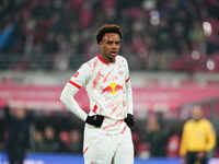 Assan Ouedraogo of Leipzig  looks on during the Bundesliga match between RB Leipzig and Borussia Mönchengladbach at Red Bull arena, Leipzig,...