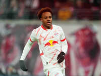 Assan Ouedraogo of Leipzig  looks on during the Bundesliga match between RB Leipzig and Borussia Mönchengladbach at Red Bull arena, Leipzig,...