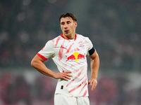 Willi Orban of Leipzig  looks on during the Bundesliga match between RB Leipzig and Borussia Mönchengladbach at Red Bull arena, Leipzig, Ger...