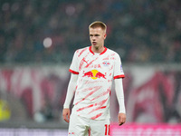 Arthur Vermeeren of Leipzig  looks on during the Bundesliga match between RB Leipzig and Borussia Mönchengladbach at Red Bull arena, Leipzig...