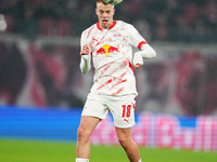 Arthur Vermeeren of Leipzig  controls the ball during the Bundesliga match between RB Leipzig and Borussia Mönchengladbach at Red Bull arena...