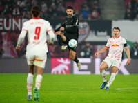 Tim Kleindienst of Borussia Monchengladbach  controls the ball during the Bundesliga match between RB Leipzig and Borussia Mönchengladbach a...