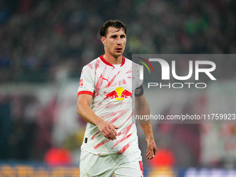 Willi Orban of Leipzig  looks on during the Bundesliga match between RB Leipzig and Borussia Mönchengladbach at Red Bull arena, Leipzig, Ger...