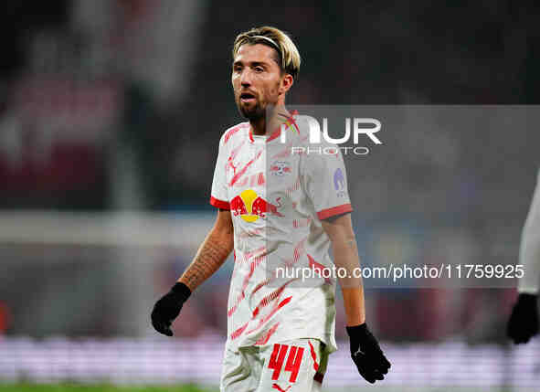 Kevin Kampl of Leipzig  looks on during the Bundesliga match between RB Leipzig and Borussia Mönchengladbach at Red Bull arena, Leipzig, Ger...