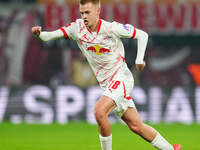 Arthur Vermeeren of Leipzig  controls the ball during the Bundesliga match between RB Leipzig and Borussia Mönchengladbach at Red Bull arena...