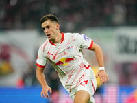 Christoph Baumgartner of Leipzig  looks on during the Bundesliga match between RB Leipzig and Borussia Mönchengladbach at Red Bull arena, Le...