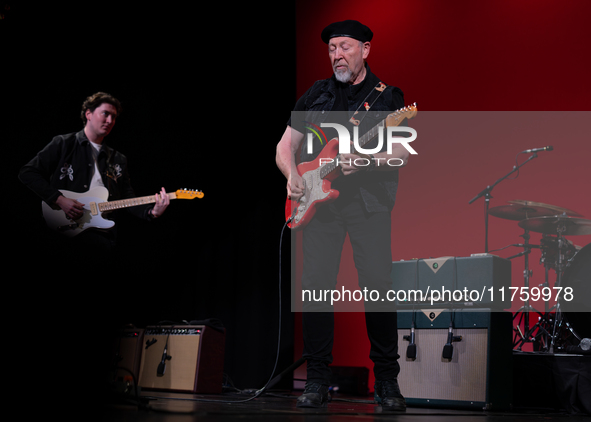 Richard Thompson performs at The Center for the Arts in Grass Valley, Calif., on November 6, 2024. 