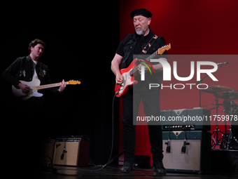 Richard Thompson performs at The Center for the Arts in Grass Valley, Calif., on November 6, 2024. (