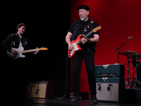 Richard Thompson performs at The Center for the Arts in Grass Valley, Calif., on November 6, 2024. (