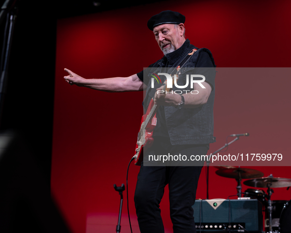 Richard Thompson performs at The Center for the Arts in Grass Valley, Calif., on November 6, 2024. 