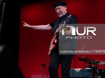 Richard Thompson performs at The Center for the Arts in Grass Valley, Calif., on November 6, 2024. (