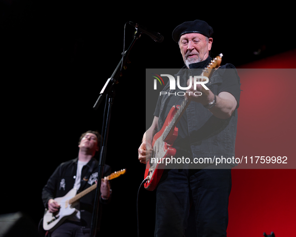 Richard Thompson performs at The Center for the Arts in Grass Valley, Calif., on November 6, 2024. 