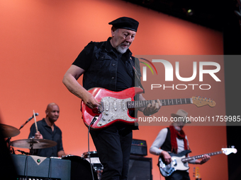 Richard Thompson performs at The Center for the Arts in Grass Valley, Calif., on November 6, 2024. (