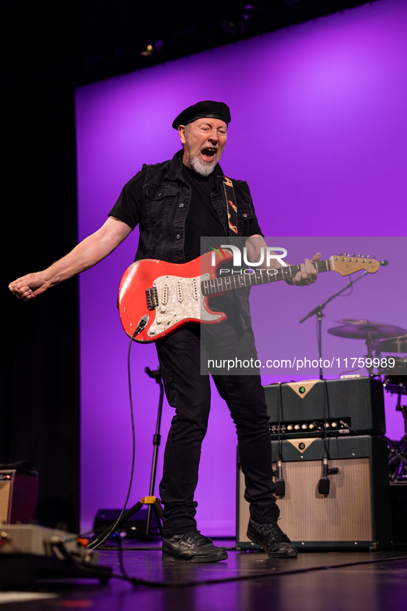 Richard Thompson performs at The Center for the Arts in Grass Valley, Calif., on November 6, 2024. 