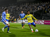 RKC forward Denilho Cleonise plays during the match between RKC and NEC at the Mandemakers Stadium in Waalwijk, Netherlands, on November 9,...