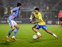 RKC forward Richonell Margaret plays during the match between RKC and NEC at the Mandemakers Stadium in Waalwijk, Netherlands, on November 9...