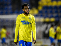 RKC forward Denilho Cleonise plays during the match between RKC and NEC at the Mandemakers Stadium in Waalwijk, Netherlands, on November 9,...