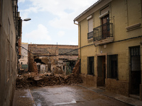 Consequences of flooding caused by the DANA occur in cities near Valencia, Spain, on November 7, 2024. (