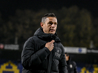 NEC trainer Rogier Meijer participates in the match between RKC and NEC at the Mandemakers Stadium in Waalwijk, Netherlands, on November 9,...