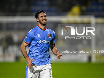 NEC defender Ivan Marquez plays during the match between RKC and NEC at the Mandemakers Stadium in Waalwijk, Netherlands, on November 9, 202...