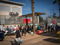 Consequences of flooding caused by the DANA occur in cities near Valencia, Spain, on November 7, 2024. (