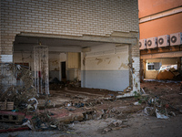 Consequences of flooding caused by the DANA occur in cities near Valencia, Spain, on November 7, 2024. (