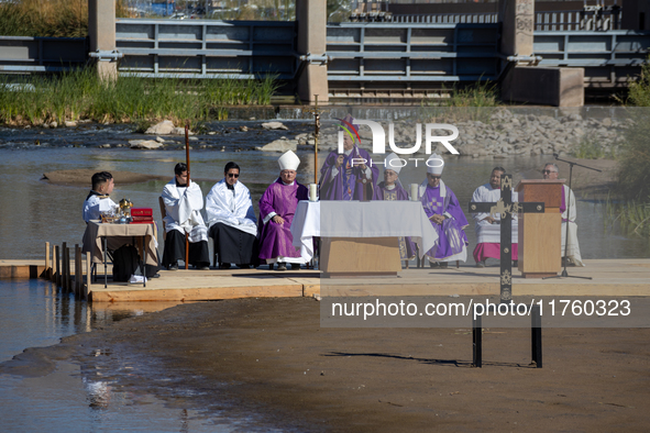 The Annual Binational Mass is dedicated to migrants who lose their lives attempting to cross into the U.S. This year, the organization Borde...