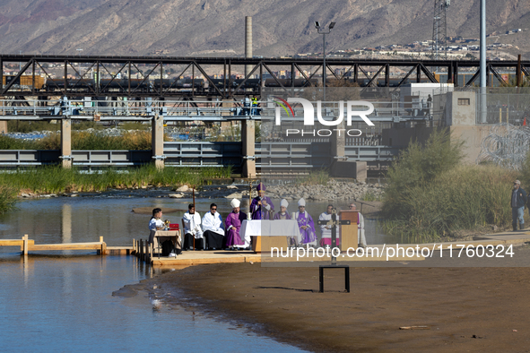 The Annual Binational Mass is dedicated to migrants who lose their lives attempting to cross into the U.S. This year, the organization Borde...