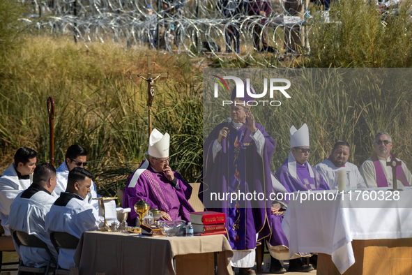 The Annual Binational Mass is dedicated to migrants who lose their lives attempting to cross into the U.S. This year, the organization Borde...