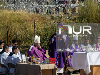 The Annual Binational Mass is dedicated to migrants who lose their lives attempting to cross into the U.S. This year, the organization Borde...