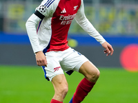 Kai Havertz of Arsenal during the UEFA Champions League 2024/25 League Phase MD4 match between FC Internazionale and Arsenal at Stadio San S...