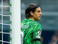 Yann Sommer of FC Internazionale looks on during the UEFA Champions League 2024/25 League Phase MD4 match between FC Internazionale and Arse...