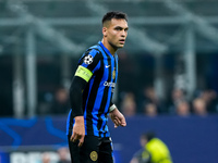 Lautaro Martinez of FC Internazionale during the UEFA Champions League 2024/25 League Phase MD4 match between FC Internazionale and Arsenal...