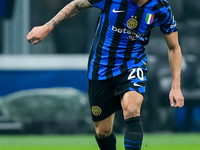 Hakan Calhanoglu of FC Internazionale during the UEFA Champions League 2024/25 League Phase MD4 match between FC Internazionale and Arsenal...