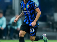 Hakan Calhanoglu of FC Internazionale during the UEFA Champions League 2024/25 League Phase MD4 match between FC Internazionale and Arsenal...