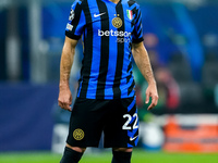 Henrikh Mkhitaryan of FC Internazionale looks on during the UEFA Champions League 2024/25 League Phase MD4 match between FC Internazionale a...